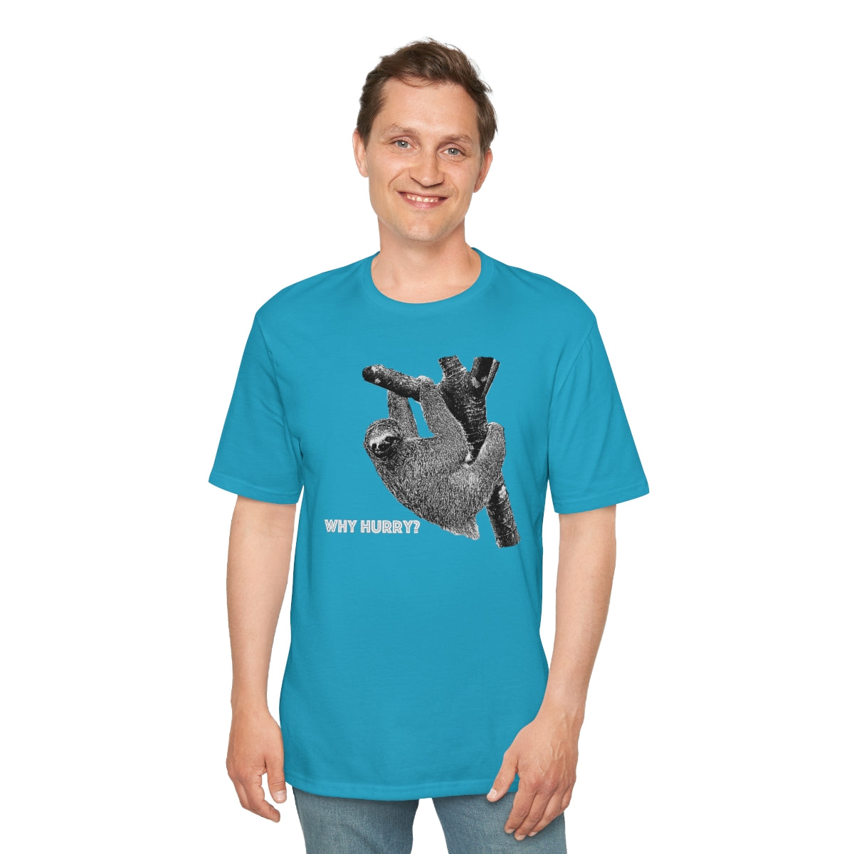 Lunch Therapy Sloth - Why Hurry? -Perfect Weight® Tee