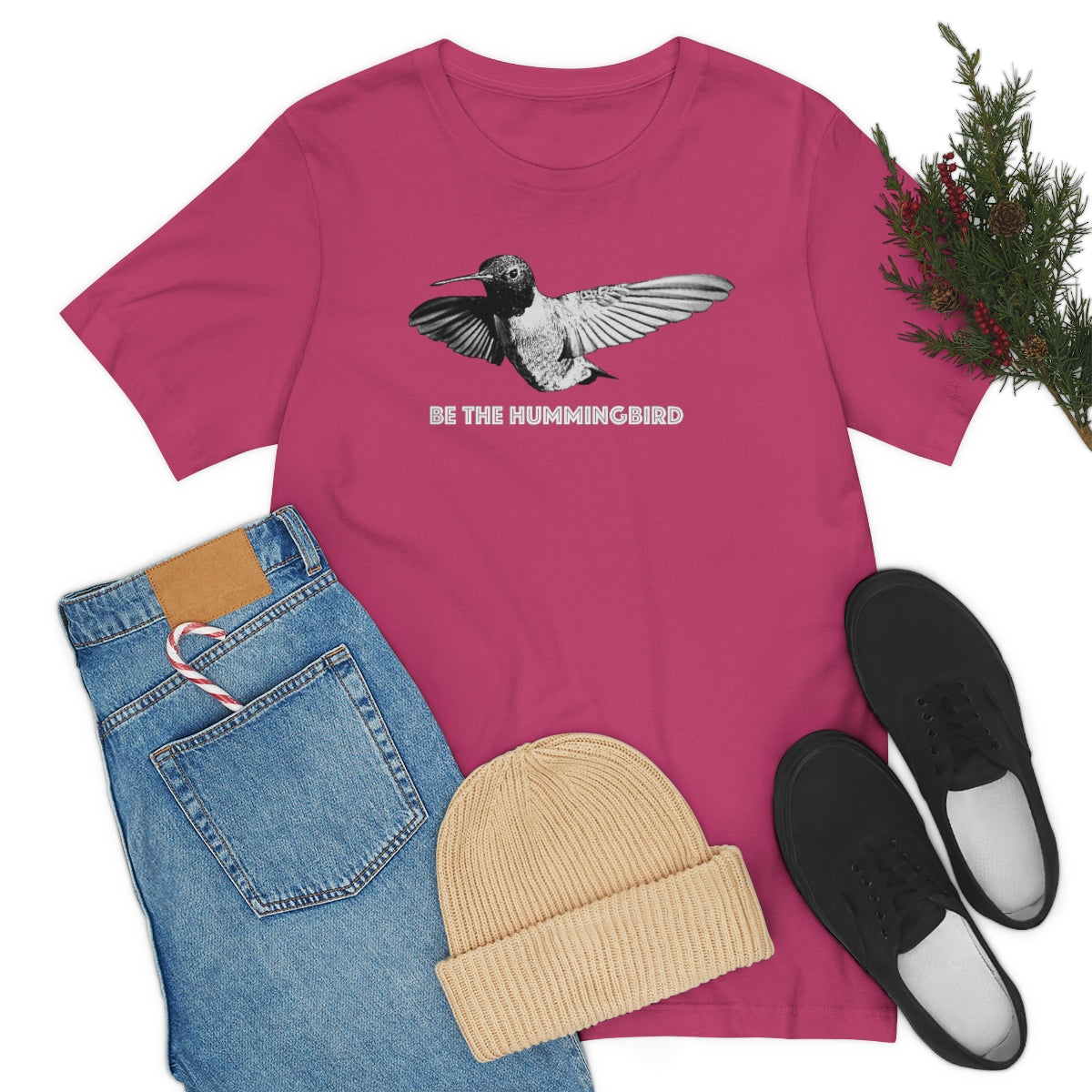 Be the Hummingbird - Lunch Therapy  - Unisex Jersey Short Sleeve Tee